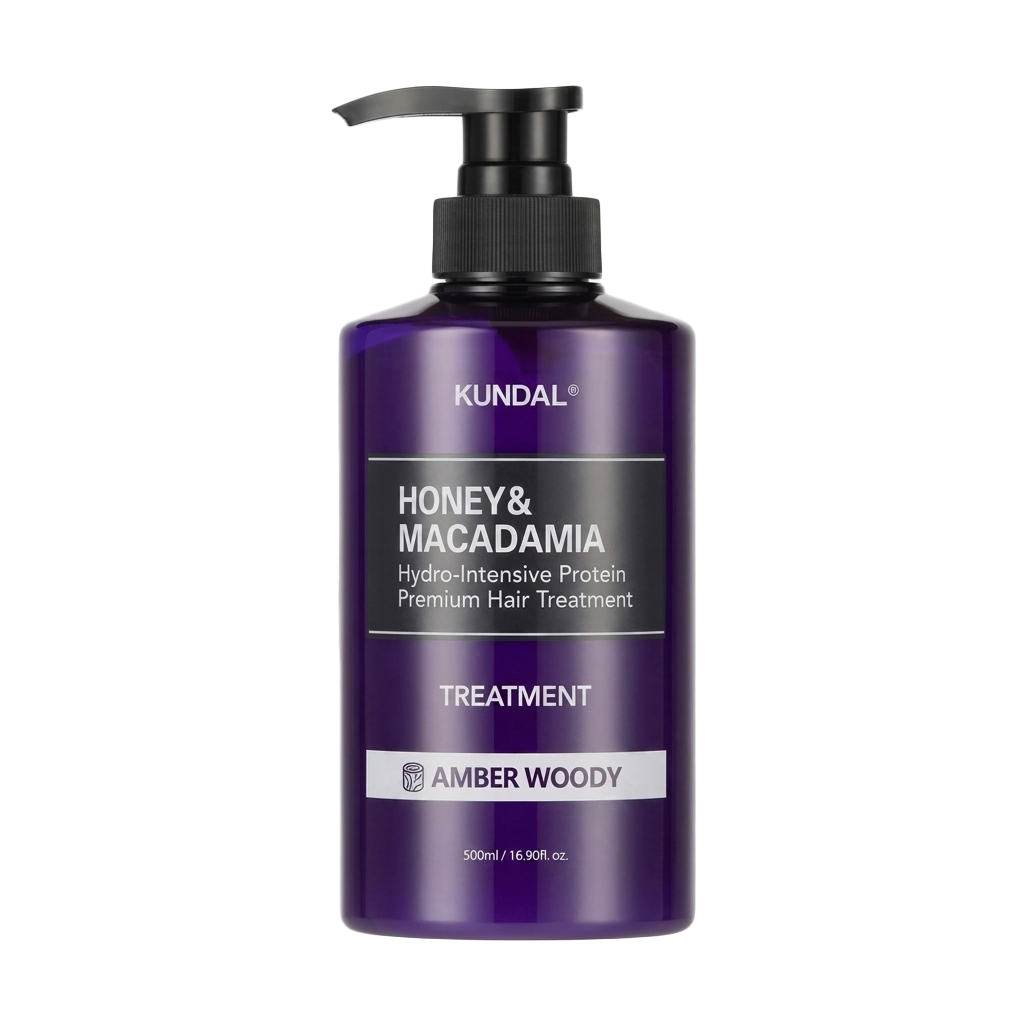 Кондиціонер для волосся Kundal Honey &amp; Macadamia Protein Hair Treatment, Amber Woody, 500 мл